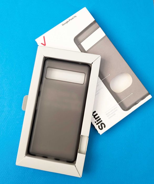 Чохол для Google Pixel 7a - ZAGG Slim case сірий матовий чехол