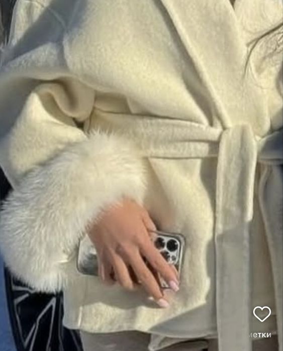 шубка пальто з мехом