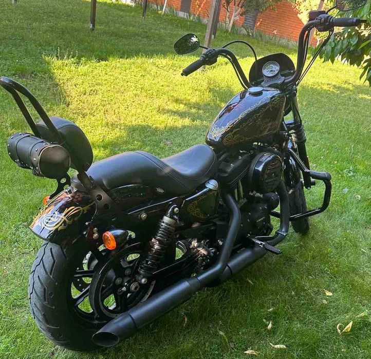 Harley-Davidson Sporster XL1200 Iron 2021 Аерографія