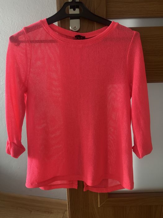 Sweter bluzka różowa