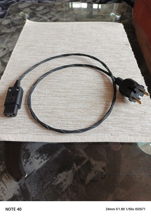 Силовий, мережевий кабель