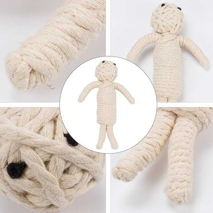 Szarpak dla psa mega mocny bawełniany zestaw 23cm