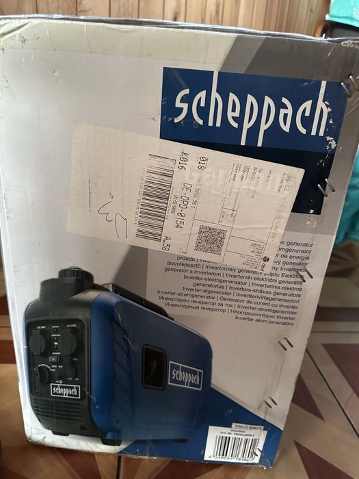 Генератор бензиновий інверторний Scheppach SG2500I