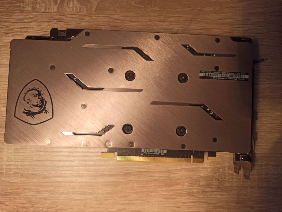 Geforce gtx 1660ti 6GB msi