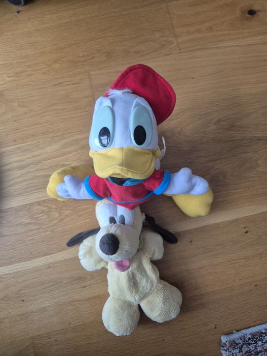 2 maskotki Disney Kaczor Donald i Pluto7