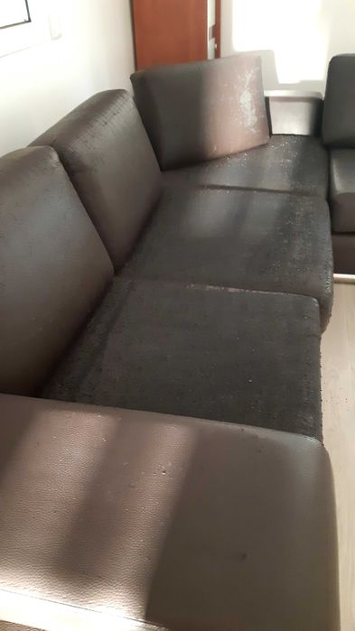 Sofa de canto para estofar