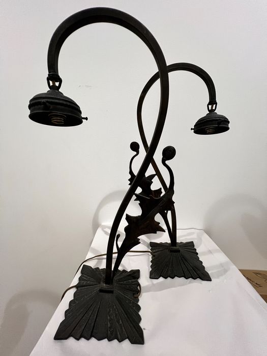 Candeeiros em metal sem globo vintage