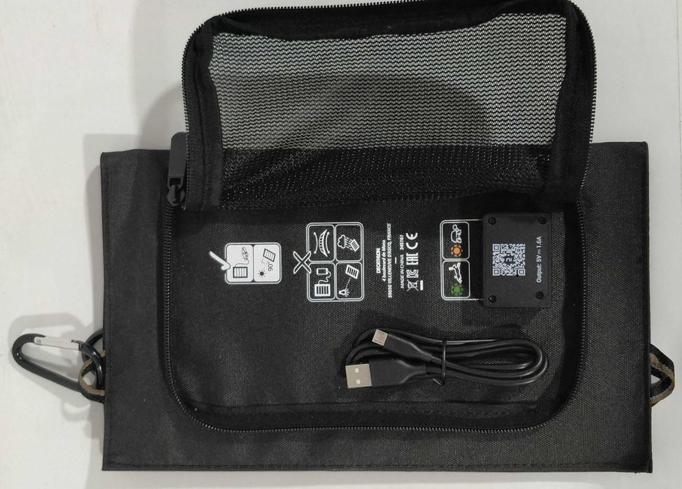 Carregador portátil - Painel Solar Decathlon