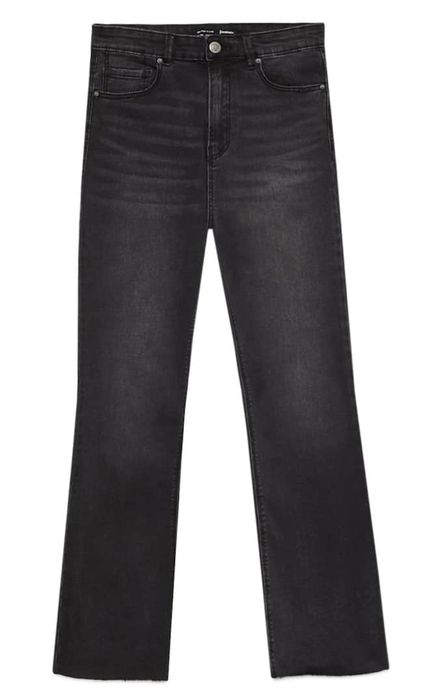 Укорочені розкльошені джинси Stradivarius