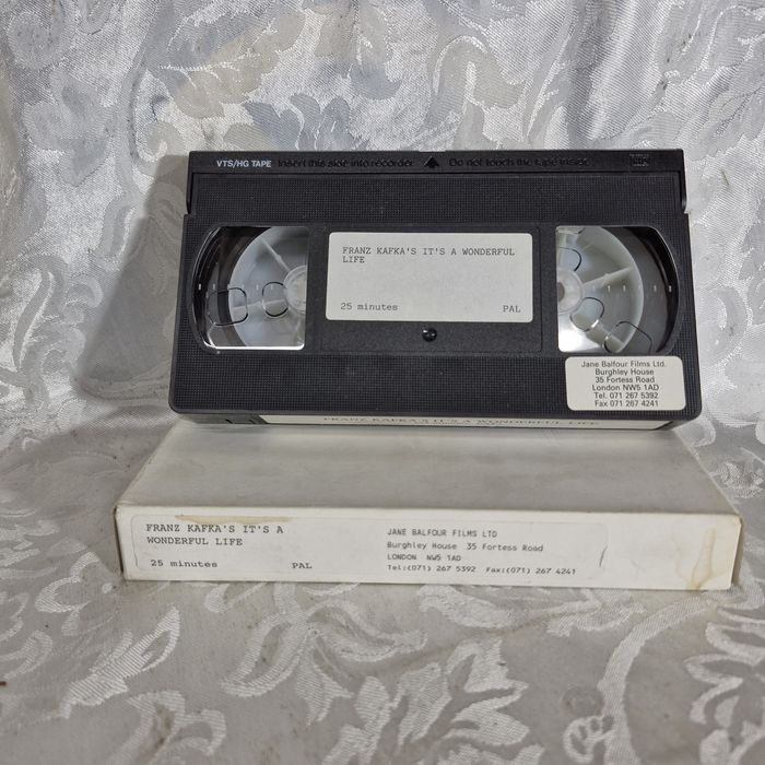 Unikat VHS: Franz Kafka's It's a Wonderful Life (1993) - Promocyjny Screener (Oscar)