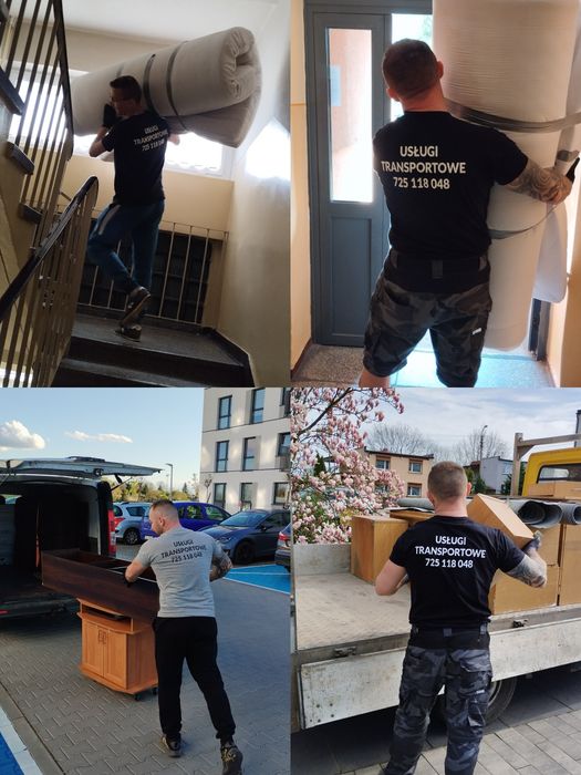 Opróżnianie Pomieszczeń...Transport