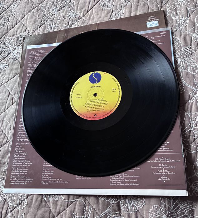Madonna LP Like a Virgin 1984 Portugal