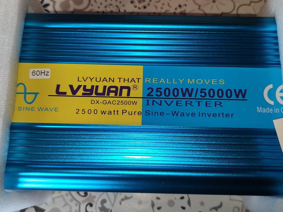 *****Inverter 5000watts-NOVO-Onda Pura+Comando