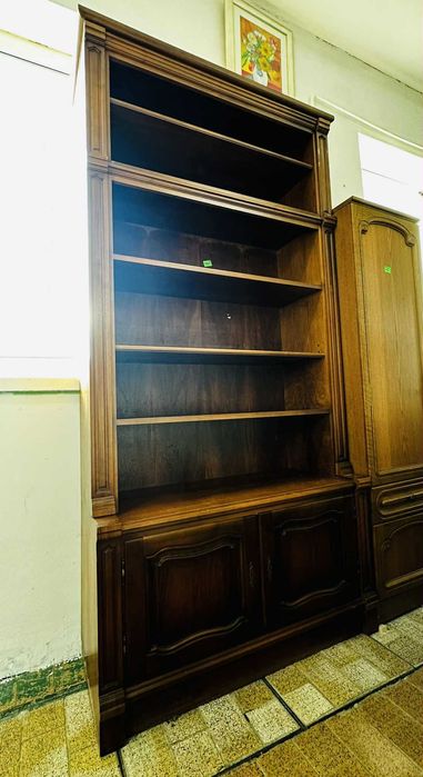 PROMOCJA Stary regał drewniany biblioteczka półki szafka szafa