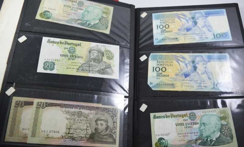 Albúm Arquivador com Notas Diversas