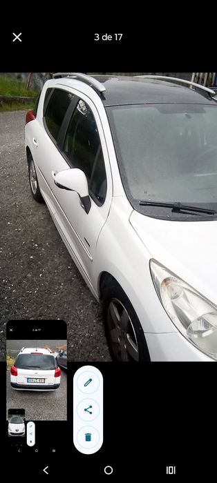 Carrinha Peugeot 207 1.4 gasolina de 2010