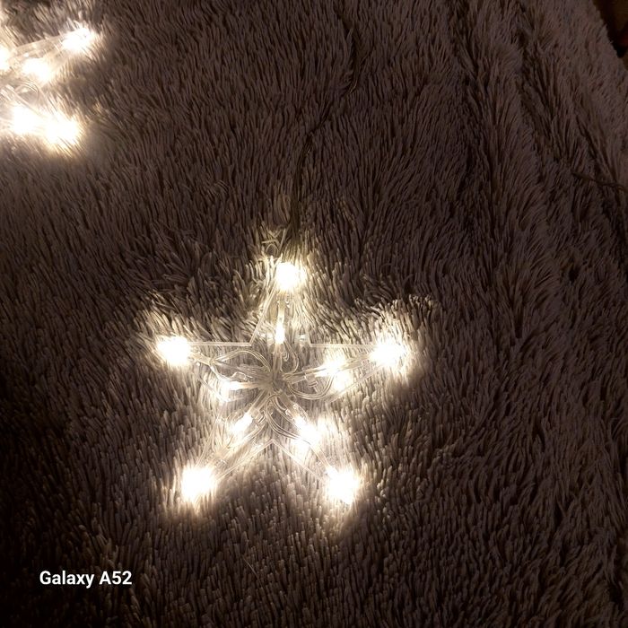 Kurtyna sople led  lampki gwiazdy