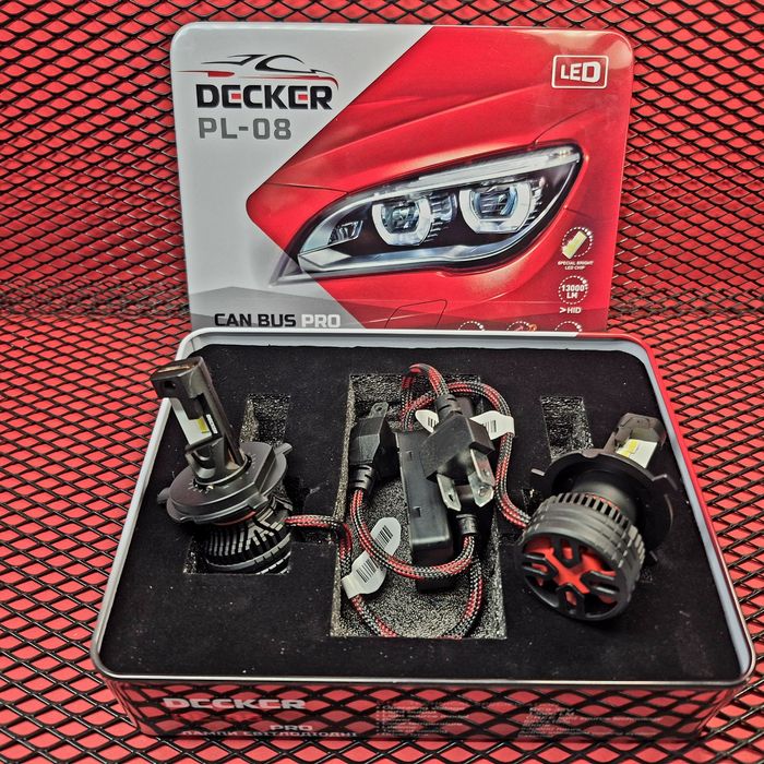 Лед лампи Decker PL 08 65 W 13000Lm  H4 H7 H1 HB3 Всі цоколя
