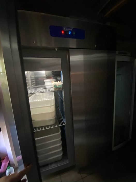 Холодильник Шафа холодильна дводверна BRILLIS GRN-BN18-EV-SE-LED