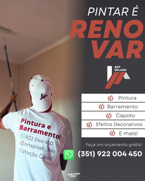Pintura e barramento !!!
