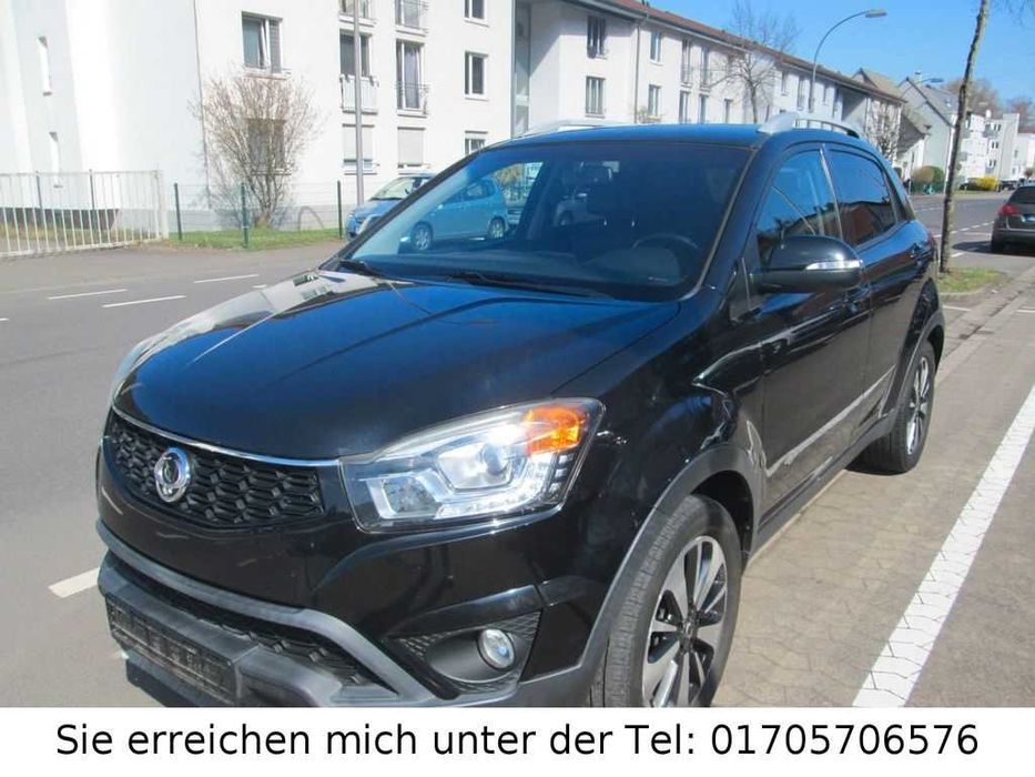 Ssang yong korando uszkodzony