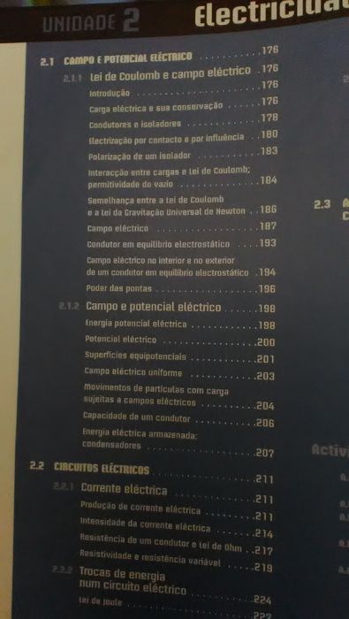 livros Física 12 F + caderno de atividades