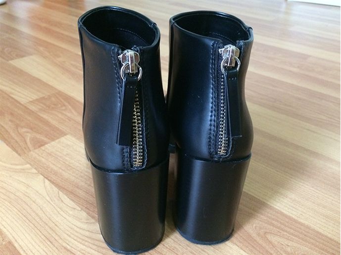 Botas Pretas Pull & Bear