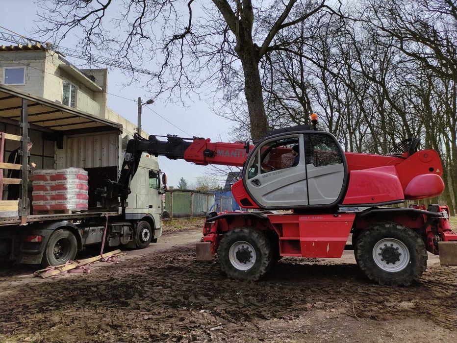 Wynajem ładowarka teleskopowa obrotowa Manitou MRT Merlo Wypożyczalnia