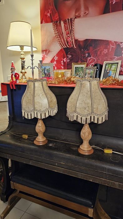 Komplet 2 stylowe lampki nocne