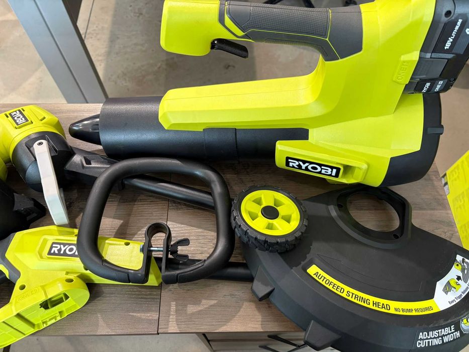 Zestaw podkaszarka i dmuchawa akumulatorowa RYOBI 18V PCLCK202K