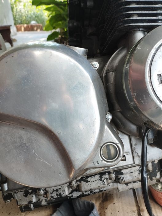 Kawasaki zephyr 550 двигатель в разборе