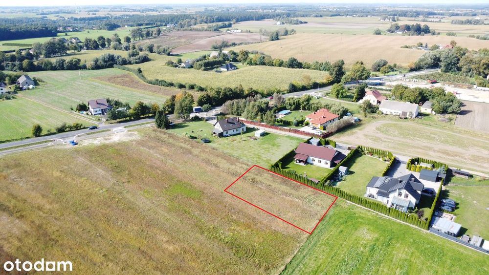 Działka budowlana 989 m² z Wz|Drużyny. - Widok 2