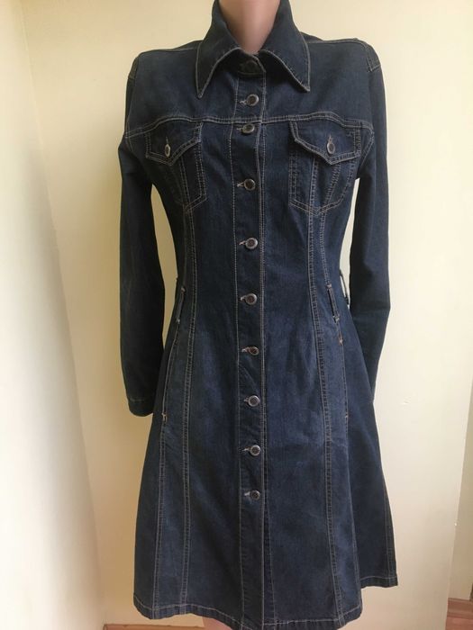 Платье джинсовое миди оригинал Simply размер М