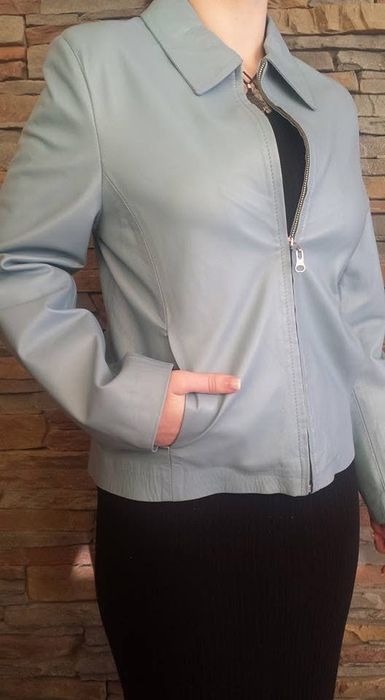 Blusão pele genuína