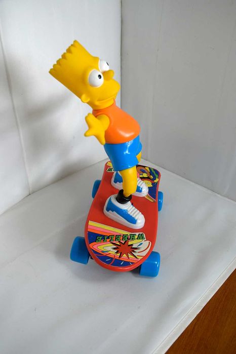 Bart Simpson Skate 30cm Vintage
