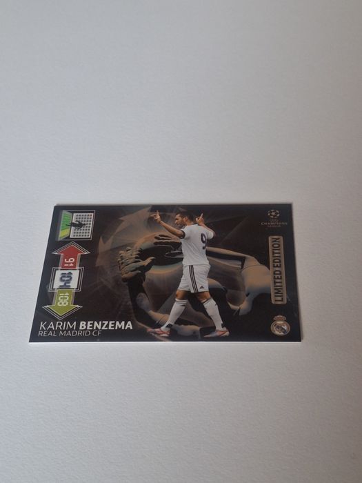 Karty piłkarskie Panini Champions League 2012/2013 Benzema Limited HIT