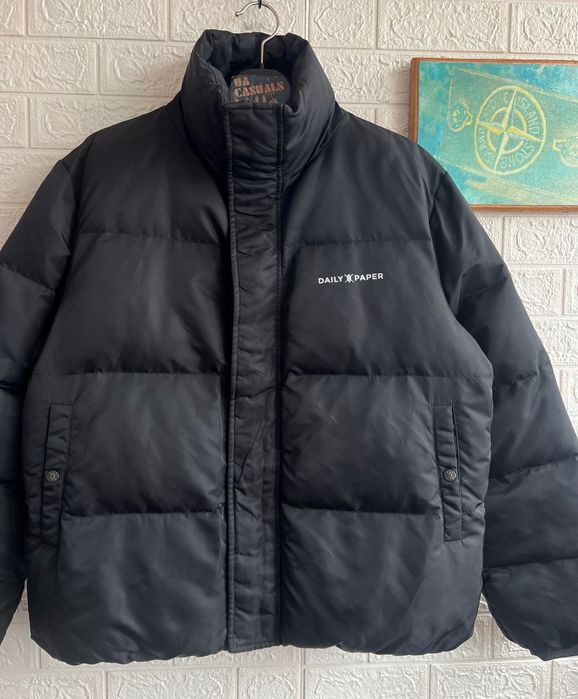 Пуховик Daily Paper натуральный пух тепла зимова куртка рХЛ