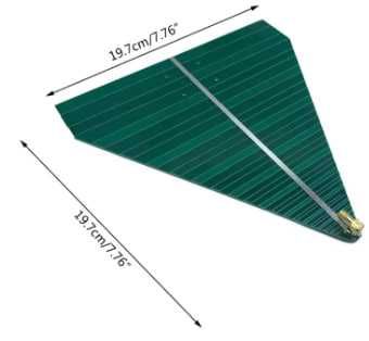 Антена логоперіодична широкосмугова для SDR радіоприймачів