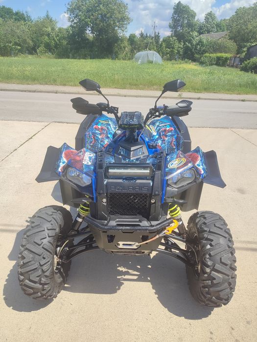 Polaris Scrambler 1000S 2021r, PL Salon wciągarka LED BAR ZAMIANA