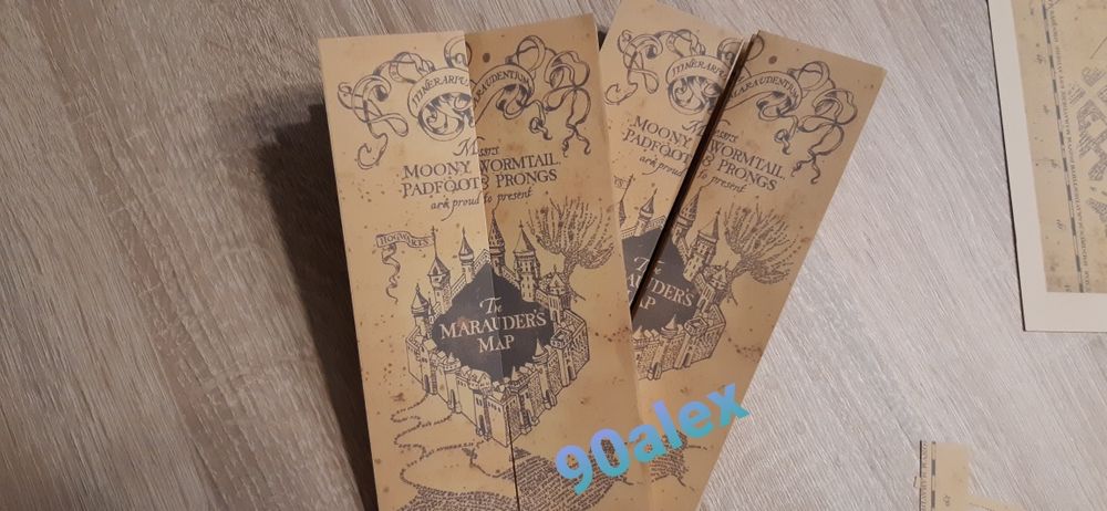 Mapa Huncwotów, Harry Potter