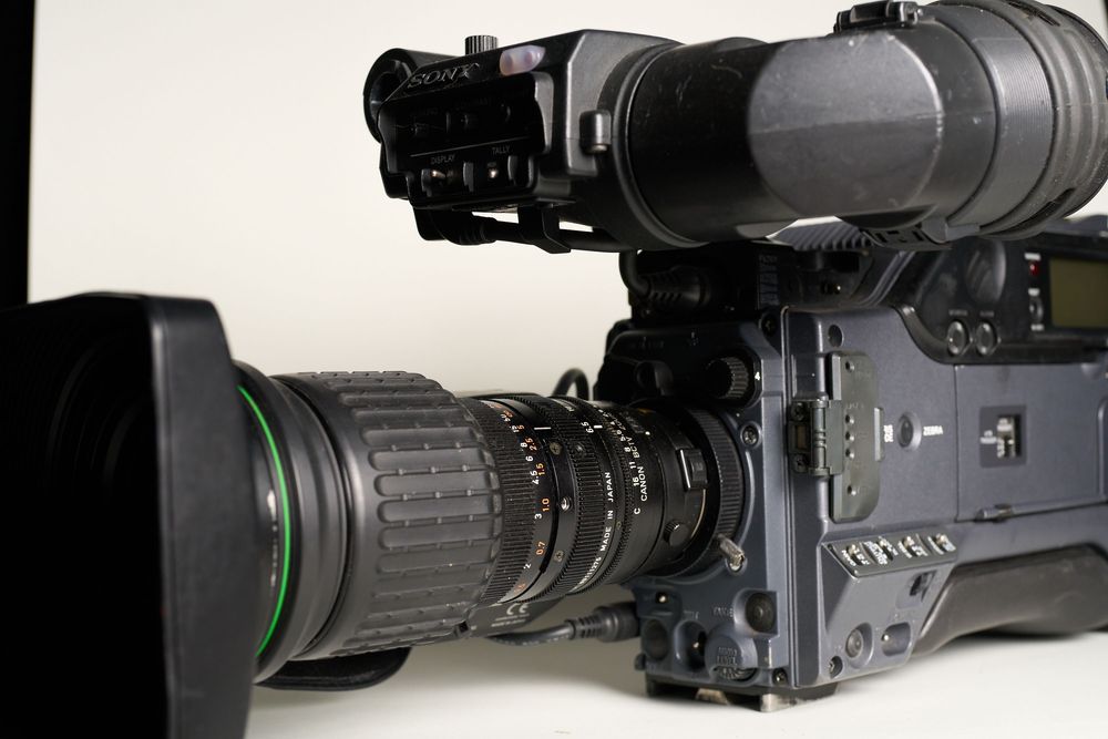 camera Sony 3 CCD DV cam DSR-500WSP + Objetiva YJ12x6.5B4