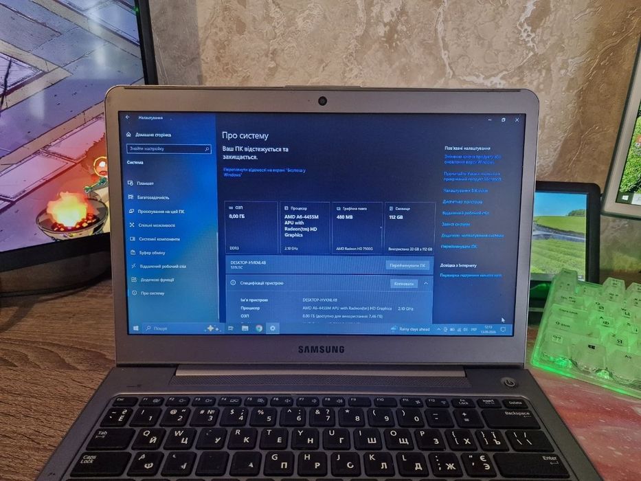 Samsung SSD128GB 8GB DDR3