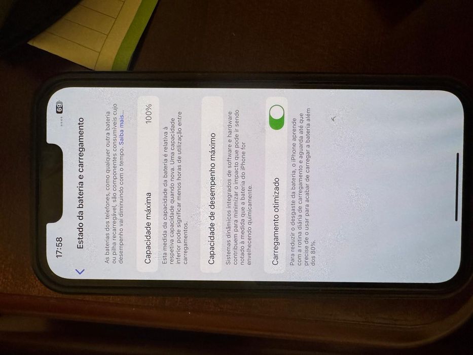 iPhone 13 128gb rosa + oferta de capas
