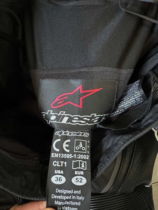 ALPINESTAR Kombinezon dwuczęściowy rozm. 52