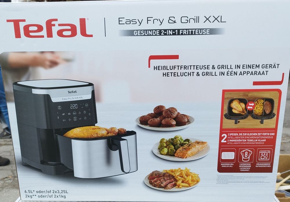 Frytkownica z grillem Tefal XXL
