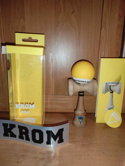 Kendama KROM Żołta