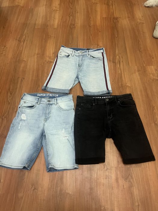 Шорты джинсовые