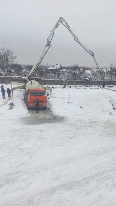 Монолитные работы, бетонирование