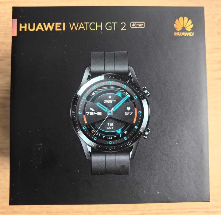Huawei Watch GT 2 Active + Dodatki - JAKO USZKODZONY (OPIS)