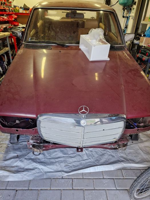 W123 2.4D manual zamiana